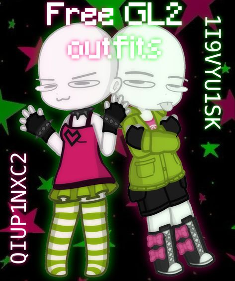 Outfit 1: QIUP1NXC2 outfit 2: 1I9VYU1SK Scene Gacha Life 2 Code, Gacha Club Scene Outfits, Gacha Scene Outfits, Gacha Life Scene Outfits, Scene Gacha Life Outfit, Fnaf Gacha Life 2 Codes, Gacha Outfit Codes, Gacha Life 2 Outfit Codes, Scene Gacha