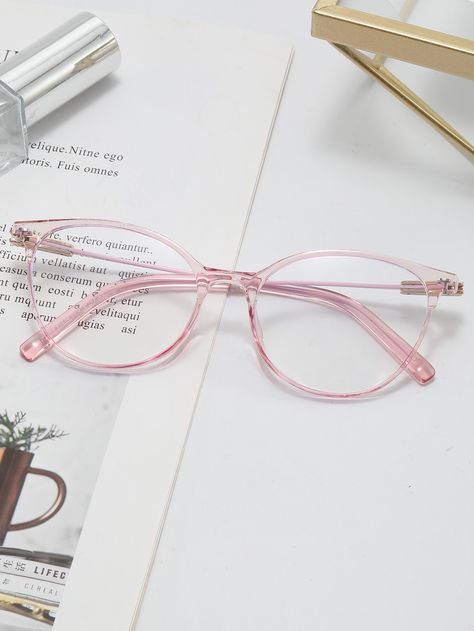 Full Rim Glasses Embellished   Women Accessories Girls Glasses Frames, Pink Glasses Frames, Glasses Frames For Girl, Minimalist Accessories Jewellery, Spectacles Women, Cute Glasses Frames, Classy Glasses, Glasses Frames Trendy, Glasses Inspiration