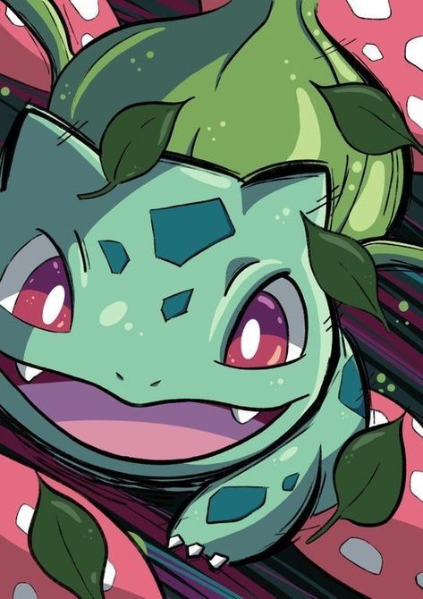 Pokemon Art Bulbasaur, Pokemon Bulbasaur Art, Bulbasaur Wallpaper Iphone Wallpapers, Pokemon Wallpaper Bulbasaur, Bulbasaur Painting, Pokemon Art Wallpaper, Bulbasaur Wallpaper, Pokémon Illustration, Bulbasaur Art