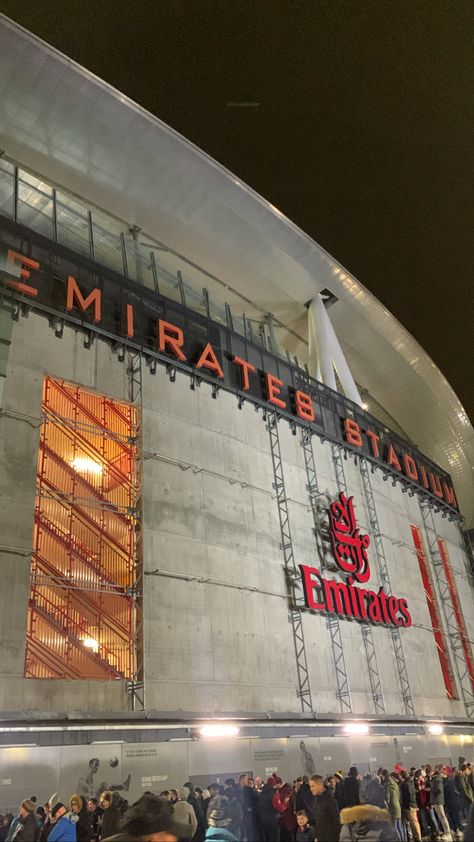 #stadium #football #emirates #arsenal #aesthetic Arsenal Stadium Aesthetic, Arsenal Aesthetic, Stadium Aesthetic, Arsenal Stadium, Arsenal, Premier League, Football, Quick Saves, American Football