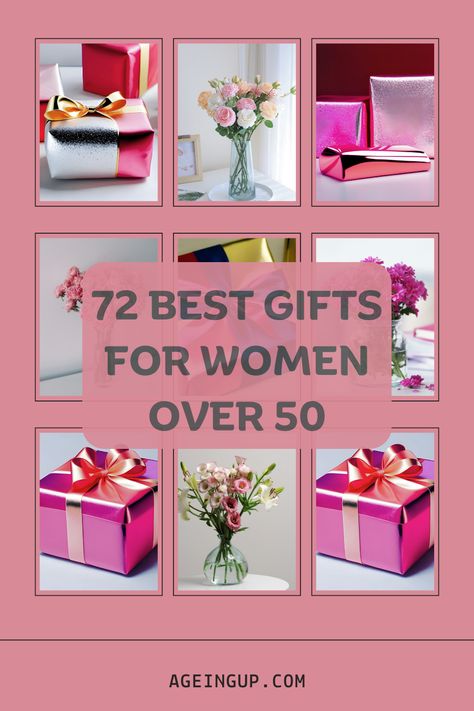 The best gifts for women over 50 don't have to be stereotypical. In fact, they shouldn't be!

Choosing the best gift for someone you care about should be about the person. What does she love? What would she really appreciate?

Click, save, and read this comprehensive gift guide and find the best gifts for women over 50 today!  Hey, don't forget to follow my boards! Best Gifts For Women Over 50, Gift Ideas For Women Over 50, Gifts For Women Over 50, Gifts For Older Women, 70 Year Old Women, 55th Birthday Gifts, Spa Gift Card, Best Gifts For Women, Gift Guide Women