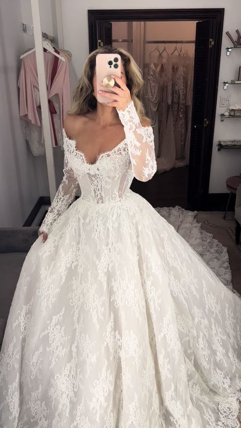 Princess ballgown wedding dresses