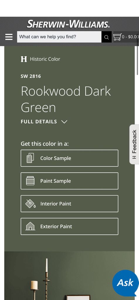 Key points generated with Google AI:

  • This page provides information on the Sherwin-Williams paint color Rookwood Dark Green (SW 2816).

  • The page includes images of rooms painted in Rookwood Dark Green and coordinating colors, Grecian Ivory (SW 7541) and Red Barn (SW 7591).

  • Rookwood Dark Green is a historic color.

See the full article to learn more. Rookwood Dark Green Sherwin Williams Exterior, Rookwood Dark Green Sherwin Williams, Rookwood Dark Green, Green Sherwin Williams, Dark Green Paint, Sherwin Williams Exterior, Historic Colours, Basement Renovation, Green Paint Colors