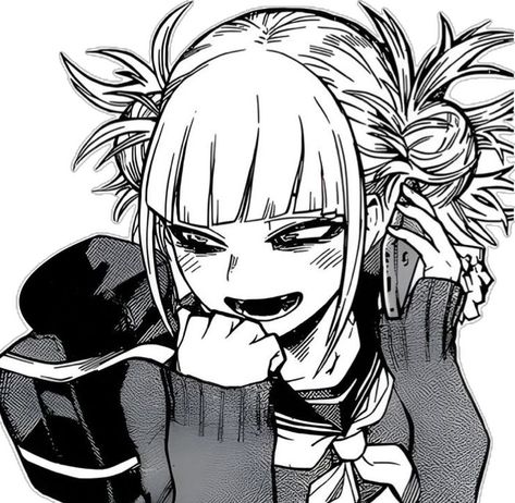 Himiko Toga Black And White, Toga Manga Pfp, Toga Himiko Manga Panel, Himiko Toga Pfp, Toga Himiko Pfp, Himiko Toga Manga, Toga Himiko Manga, Himiko Toga Icon, Toga Pfp