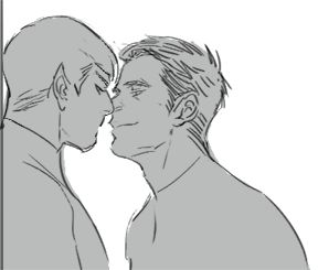 Spirk Fanart Aos, Geordie Laforge, Spirk Fanart Kiss, Spirk Fanart, Space Husbands, Stark Trek, Star Trek Reboot, Spock And Kirk, Start Trek