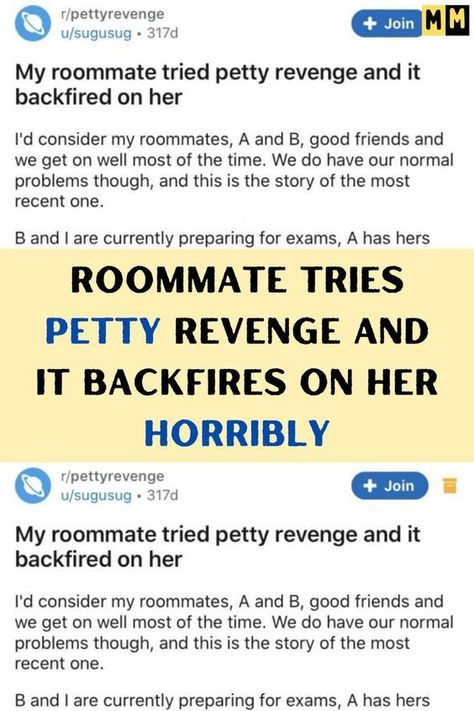 Roommate Tries Petty Revenge And it Backfires On Her Horribly Exam Week, Petty Revenge, Health Myths, Trying To Sleep, Staying Up Late, Two Girls, Revenge, Good Times, To Work