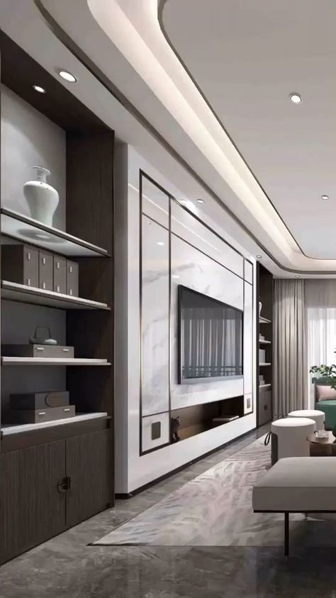 Living Room Designs With Balcony, Lobby Down Ceiling Design Luxury, Flat False Ceiling Design, Living Room Ceiling Design Modern With Fan, Wall Ceiling Design Living Rooms, Living Room False Ceiling Modern, Luxury Living Room Ceiling Design, Living Room Pop Ceiling Design Modern, Luxurious Ceiling Design