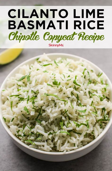 Basmati Rice Meals, Recipes With Basmati Rice, Basmati Rice Dishes, Basmati Rice Salad, Chipotle Copycat Recipes, Chipotle Copycat, Basmati Rice Recipes, Copycat Chipotle, Rice Side Dishes