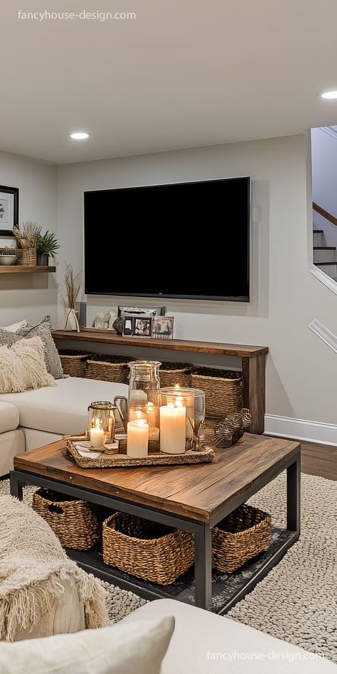 The dynamic appeal of a basement family room can make it the ultimate entertainment hub, providing a welcoming atmosphere for all ages. Lounge Flooring, Basement Living Room Ideas, Entertainment Lounge, Basement Lounge, Basement Living Room, Cozy Basement, Basement Living Rooms, Basement Living, Basement Family Room