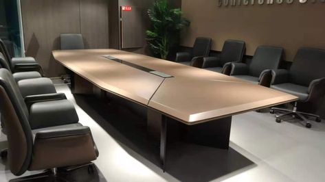 meeting table Boardroom Table Design, Md Cabin, Conference Table Design, Luxury Office Furniture, Vip Lounge, Conference Tables, Boardroom Table, Luxury Office, Long Table