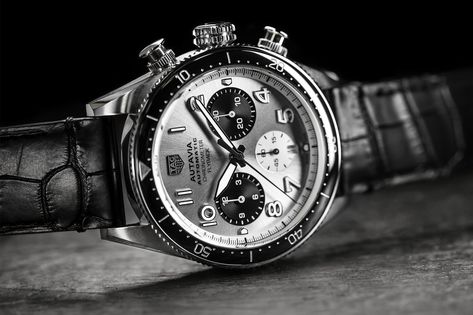 Heuer Autavia, Adventure Watches, Military Aesthetic, Monochrome Watches, 60th Anniversary, Tag Heuer, Sport Watches, Watch Collection, Watch Design