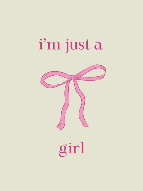 Pink Ribbon Aesthetic, Printable Wall Collage, Room Girl, Tiktok Makeup, I'm Just A Girl, Bow Wallpaper, Image Swag, Aesthetic Poster, Angel Cake