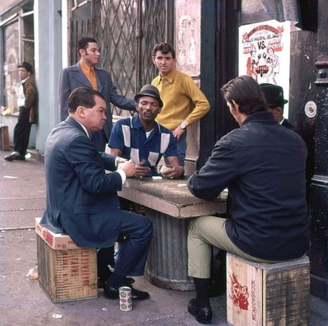 How To Play Dominoes, Spanish Harlem, New York People, Manhattan Ny, Vintage New York, Manhattan New York, City Photography, Urban Life, New York Street