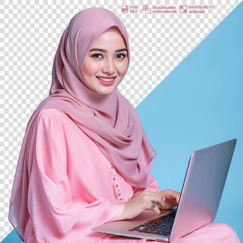 PSD arabic businesswoman in traditional ... | Premium Psd #Freepik #psd Work From Home Poster Design, Work From Home Poster, Job Pic, Fast Money Online, Educational Background, Job Pictures, Working On Laptop, Social Media Advertising Design, Graphic Design Course