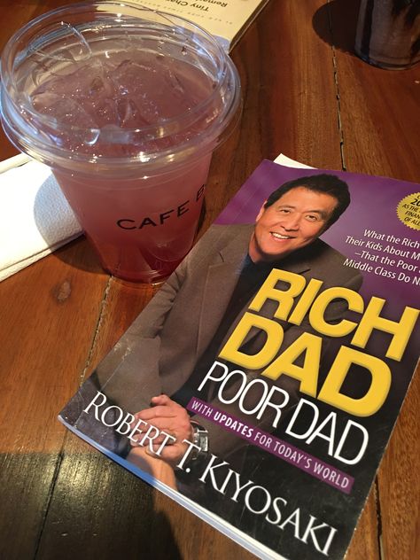 Rich Dad Poor Dad Book Aesthetic, Books Recommendation, Rich Dad Poor Dad Book, Dad Aesthetic, Untethered Soul, Vision Board Pics, 2024 Goals, High Income, Aesthetic Ig