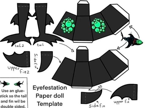 Pressure Papercraft, Gay Fish, Paper Puppets, Paper Doll Template, Papercraft Templates, Fish Man, Fishing Game, Paper Cutout, Under Pressure