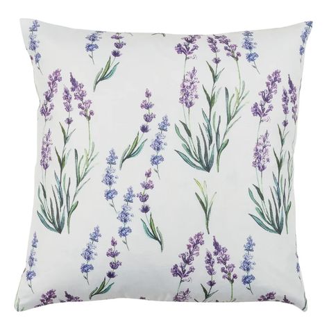 Saro Lavender Fields Throw Pillow | Wayfair Lavender Throw Pillows, Lavender Design, Lavender Pillows, Satin Pillow, Green Throw Pillows, Satin Pillowcase, Blue Lavender, Light Background, Designer Throws