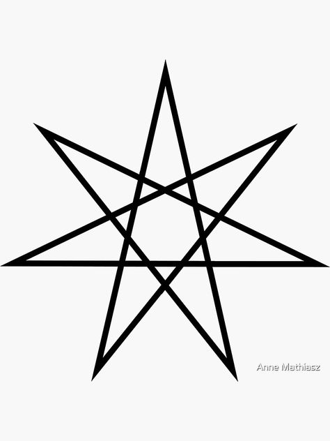 Seven Pointed Star Tattoo, Heptagram Tattoo, 8 Pointed Star Tattoo, Seven Pointed Star, 7 Pointed Star, Star Witch, Fairy Star, Small Star Tattoos, Star Fairy