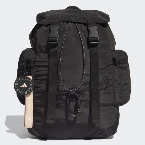 adidas by Stella McCartney Backpack - Black | adidas US Stella Mccartney Backpack, Gym Sack, Adidas Stella Mccartney, Adidas Bags, Yoga Bag, Backpack Brands, Adidas By Stella Mccartney, Stella Mccartney Adidas, Large Backpack