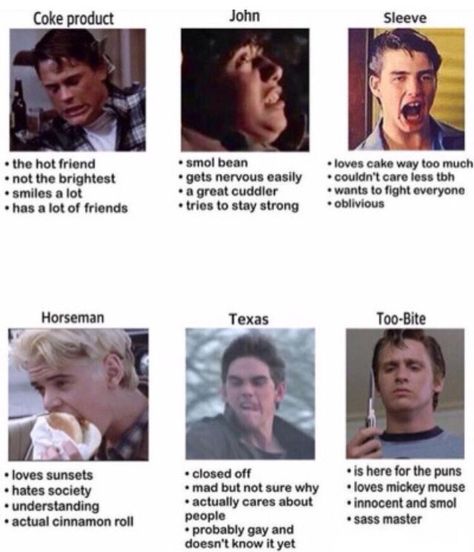 The Outsiders Soda X Steve, Sodapop X Steve, Steve And Sodapop, Stevepop The Outsiders, Outsiders Darry, The Outsiders Quotes, Tag Urself, The Outsiders Imagines, The Outsiders Cast