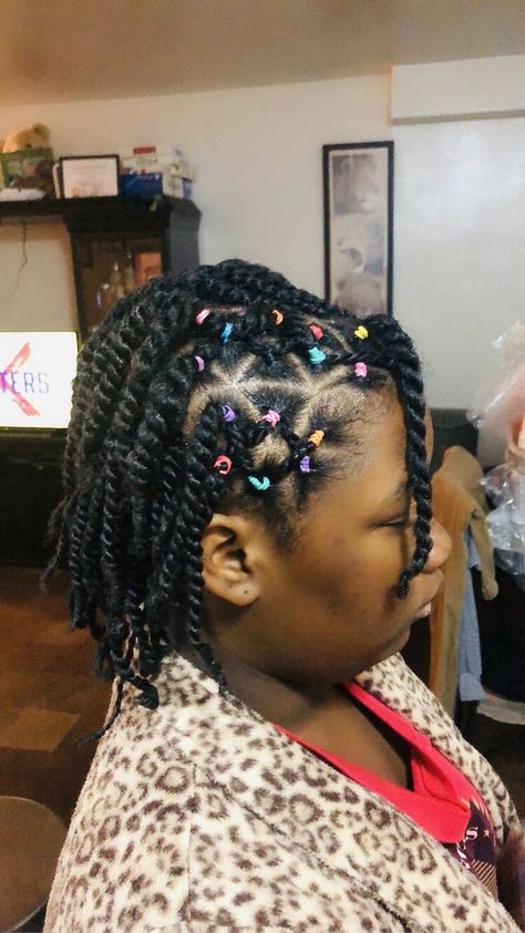 Rubber Band Hairstyle, Afro Puff Hairstyles, Boy Braids, Rubber Band Hairstyles, Boy Braids Hairstyles, Short Twists, Flat Twist Updo, Braids For Boys, Natural Hair Accessories