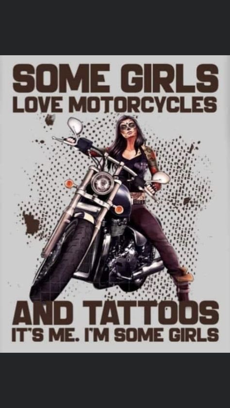 Biker Chick Quotes, Biker Quotes Funny, Motorcycle Riding Quotes, Motocross Quotes, Chick Quotes, Biker Sayings, Rider Quotes, Harley Davidson Decals, Motorcycle Humor