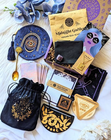 Goddess Provisions (@goddessprovisions) • Instagram photos and videos Crystal Kits, Goddess Provisions, Modern Goddess, Magical Gifts, Yoga Inspo, Festival Gifts, Tarot Art, Magic Shop, Kitchen Witch