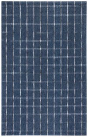 Navy And White Rug, Ralph Lauren Interiors, Dark Blue Plaid, Blue And White Rug, Plaid Rug, Tamworth, Tan Plaid, Interior Rugs, Navy Rug