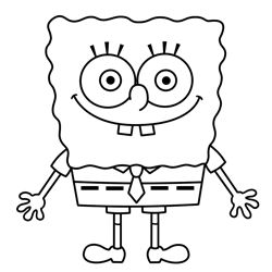 how-to-draw-spongebob-final.gif (250×250) Sponge Bob Art Drawing, Spongebob Simple Drawing, Spongebob Pencil Drawings, Spung Bob Drawing, Easy Cartoon Drawings Spongebob, Spongebob Line Art, Trace Pictures Drawing, Things To Draw Spongebob, Super Simple Drawings