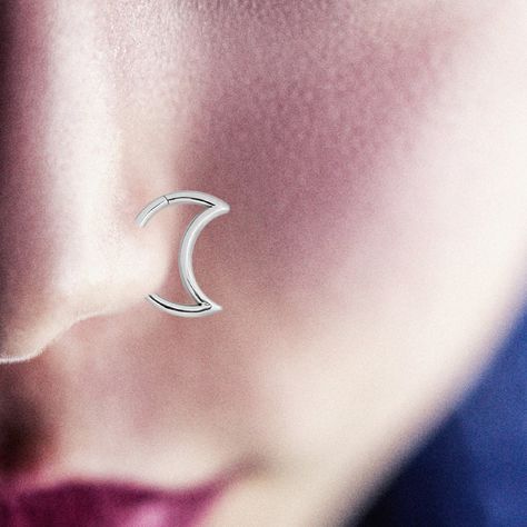 Daith Rings, Helix Hoop, Septum Clicker, Cartilage Hoop, Moon Ring, Soft Toothbrush, Nose Ring Stud, Helix, Nostril Hoop Ring