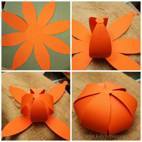 Pumpkin Tutorial, Fall Paper Crafts, Dekorasi Halloween, Art Inspiration Ideas, Festa Harry Potter, Adornos Halloween, Preschool Class, Daycare Crafts, Paper Crafts Origami