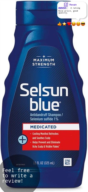 Selsun Blue Medicated Strength Dandruff | 8 User Reviews Blue Shampoo, Selsun Blue, Moisturize Dry Hair, Diy Shampoo, Anti Dandruff Shampoo, Dandruff Shampoo, Itchy Scalp, Natural Shampoo, Anti Dandruff