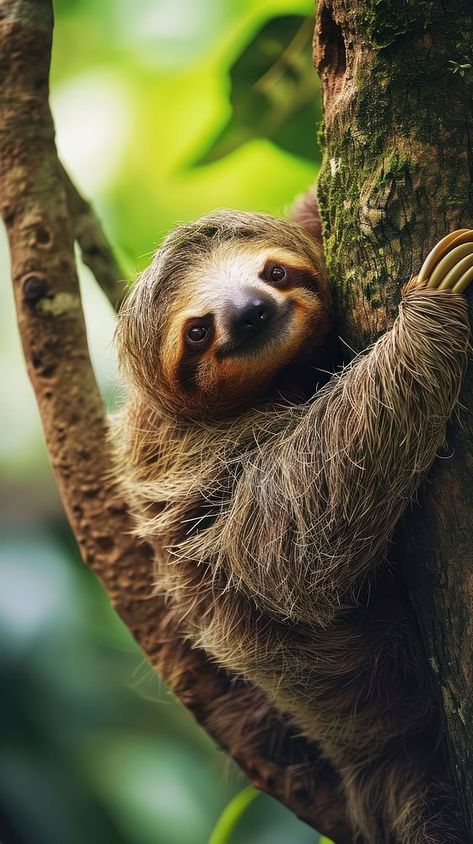 Sloth wildlife animal mammal. | premium image by rawpixel.com / Ing Mammals Animals, Animal Body Parts, Animal Head, Animal Wildlife, Gcse Art, Animal Heads, Wildlife Animals, Pet Hair, Mobile Wallpaper