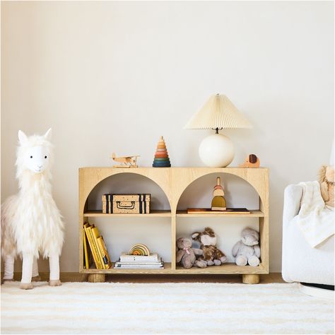 Nursery Bookcase, 4 In 1 Crib, Sarah Sherman, Dream Nursery, Low Bookcase, Sarah Sherman Samuel, Bookcase Styling, West Elm Kids, Boys Nursery