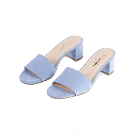 CLASSIC MULE, BLUE | Marais USA Mule Loafers, Looks Party, Aesthetic Shoes, Loafer Mules, Your Outfit, Pretty Shoes, Dream Shoes, Trendy Shoes, Shoe Game