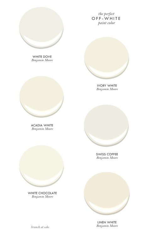 Off Whites Off White Paint Colors, Interior Paint Colors Schemes, Vibeke Design, Benjamin Moore White, Off White Paints, Room White, White Paint Colors, Interior Paint Colors, Bath Room