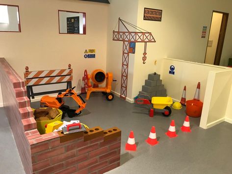 Kids Role Play, Indoor Playroom, Role Play Areas, Soft Play Area, Construction Play, Kids Cafe, Dramatic Play Preschool, Dramatic Play Centers, Construction Theme