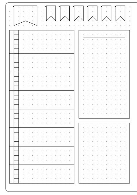 Simple Weekly Layout & Template - Kate Louise Bullet Journal Layout Templates, Minimalist Bullet Journal, Bullet Journal Weekly Layout, خريطة ذهنية, Materi Bahasa Jepang, Penanda Buku, Bullet Journal 2019, Bullet Journal Printables, Weekly Layout