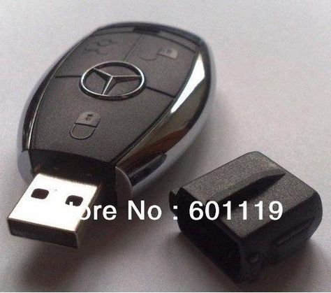 4GB 8GB 16GB 32GB Full Capacity Cute Benz USB 2.0 Flash Drive pendrive thumb Car Key Memory Card Pen Black Mercedes, Usb Keys, Usb Drives, Usb Design, High Tech Gadgets, Mercedes Car, Thumb Drive, Flash Memory, Jewelry Picture