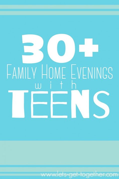 Family Home Evening Games, Family Home Evening Ideas, Family Activities Preschool, Family Home Evening Lessons, Fhe Lessons, Family Devotions, Family Fun Night, Family Home Evening, Activities For Teens