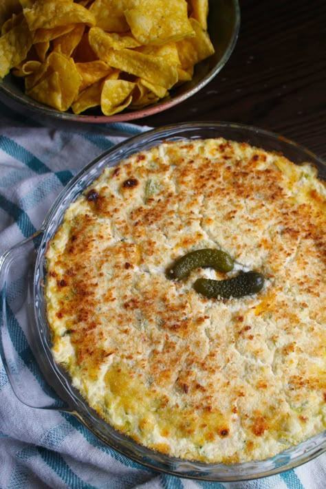 Fried Pickle Dip?utm_source=12tomatoes Fried Pickle Dip, Dips Sweet, Pickle Dip, Sweet Dips, Fried Pickles, Night At Home, Football Food, Yummy Dips, Party Food Appetizers