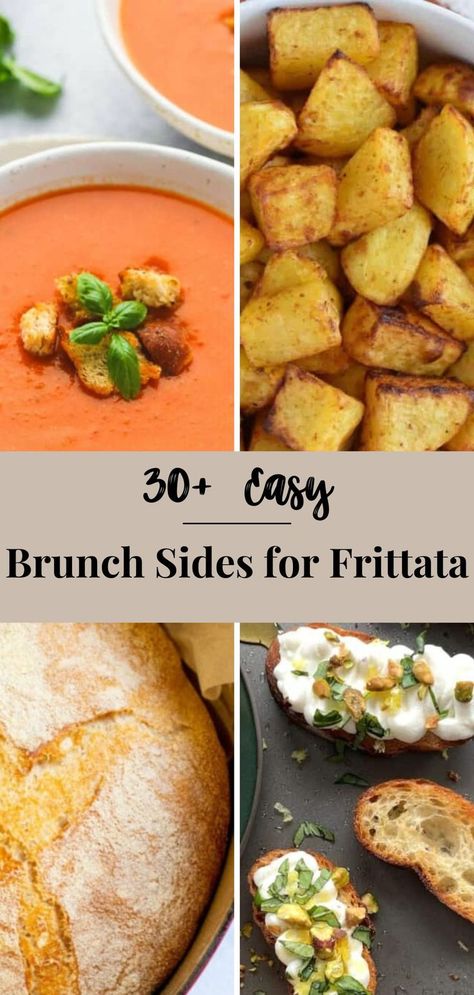 Best Sides to Serve with Frittata Egg Dishes For Dinner, Dishes For Dinner, Brunch Sides, Breakfast Vegetables, Vegetarian Sides, Roasted Cherry, Vegetarian Side Dishes, Egg Dishes, Roasted Cherry Tomatoes