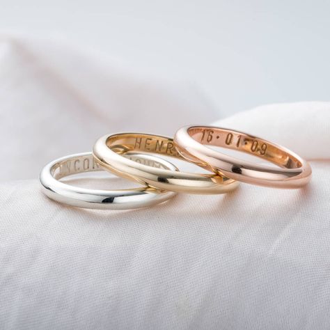 Wedding Band Designs, Ring Shapes, Etsy Wedding Rings, Solid Gold Rings, Elegant Ring, Solid Gold Jewelry, Gold Wedding Band, Gold Wedding, Brighton