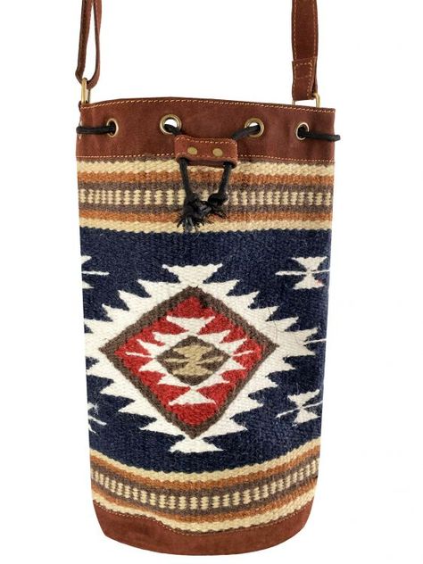 Southwest Pattern, Bucket Handbags, Saddle Blanket, Horse Supplies, Western Saddle, Drawstring Top, Horse Tack, Fun Bags, Small Items