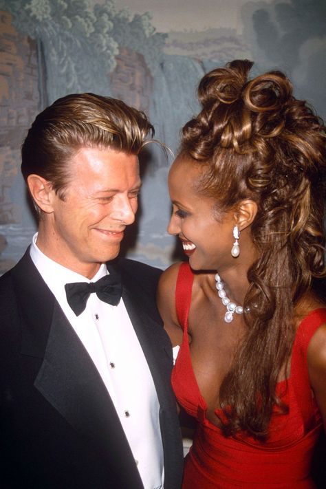 David Bowie Iman, David Bowie Wife, Iman Bowie, Angela Bowie, Iman And David Bowie, Duncan Jones, Mr And Mrs Jones, Bowie Starman, Major Tom