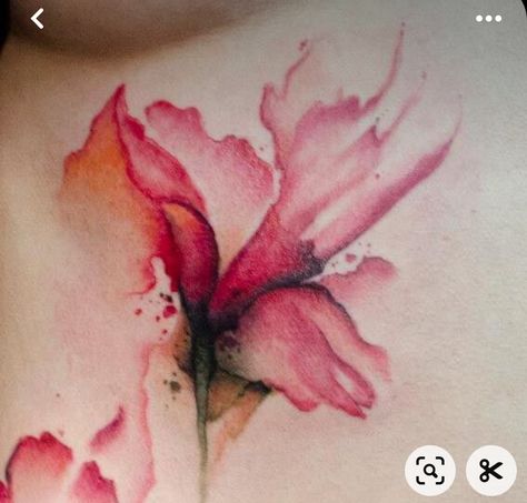 Tattoo Fairy, Tatuaje Trash Polka, Watercolour Tattoos, Tattoo Watercolor, Pink Tattoo, Watercolor Tattoo Flower, 4 Tattoo, Disney Tattoo, Tattoos Skull