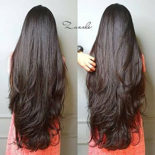 Haircuts For Long Hair Straight, Long Shiny Hair, Haircuts For Long Hair With Layers, Long Hair Images, Long Indian Hair, Long Silky Hair, Big Bun, Beautiful Brunette, Long Hair Pictures