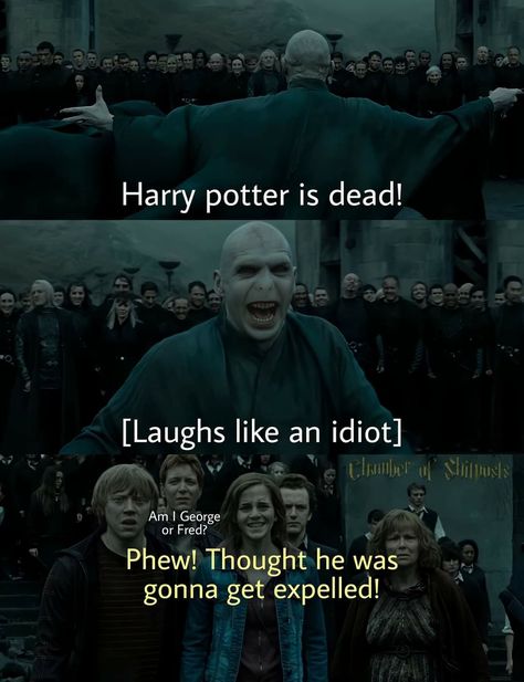 Harry Potter Quotes Funny, Citate Harry Potter, Glume Harry Potter, Funny Harry Potter Jokes, Harry Potter Memes Hilarious, Harry Potter Feels, Harry Potter Puns, Harry Potter Images, Harry Potter Comics