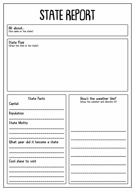 5th Grade Projects, 4th Grade Social Studies Worksheets, State Report Template, Texas Homeschool, Morning Worksheets, Social Studies Projects, High School Social Studies, 4th Grade Social Studies, History Worksheets