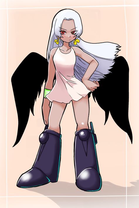 Seraphim One Piece, Star Symbol, Orange Eyes, Hair White, Nami One Piece, Black Wings, One Piece Images, One Piece Fanart, Nico Robin